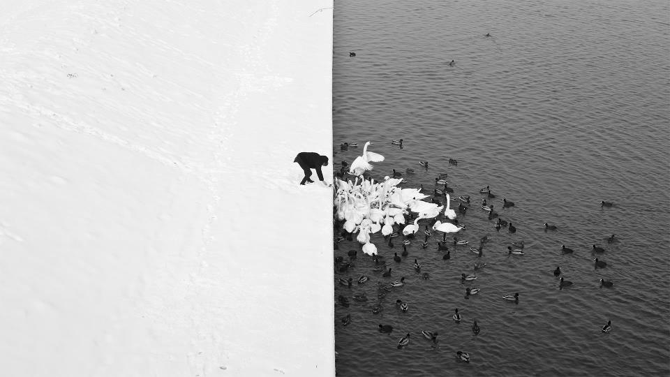 "Contrast in Krakow" del fotografo polacco Marcin Ryczek