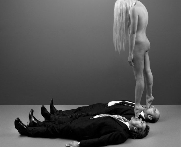 Opera dell'artista macedone Robert Gligorov