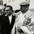 Salvador Allende e il poeta Pablo Neruda negli anni ’70. Biblioteca del Congresso Nazionale del Cile