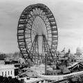 La prima ruota panoramica realizzata per la Fiera di Chicago nel 1893