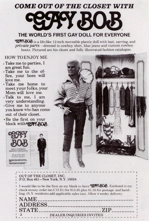 Gay Bob, 1977