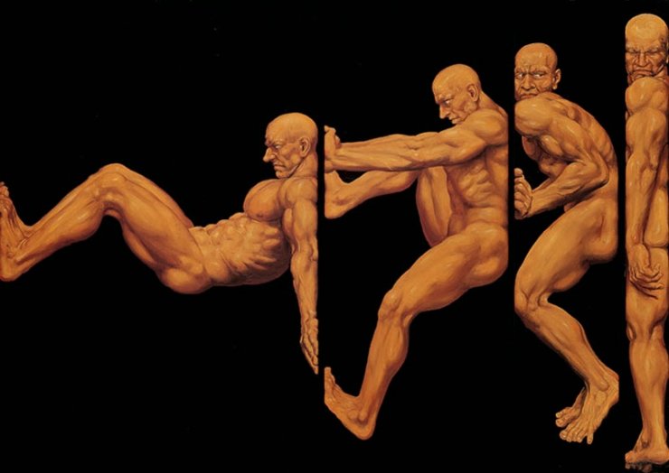 Dipinto dell'artista cinese Xue Jiye