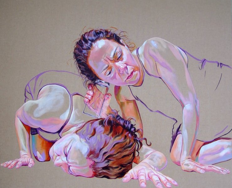 Dipinto dell'artista portoghese Cristina Troufa