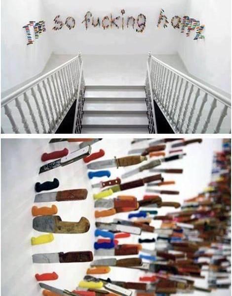 "I'm so fucking happy" dell'artista iraniano Farhad Moshiri