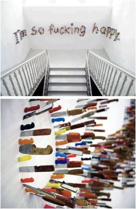 "I'm so fucking happy" dell'artista iraniano Farhad Moshiri