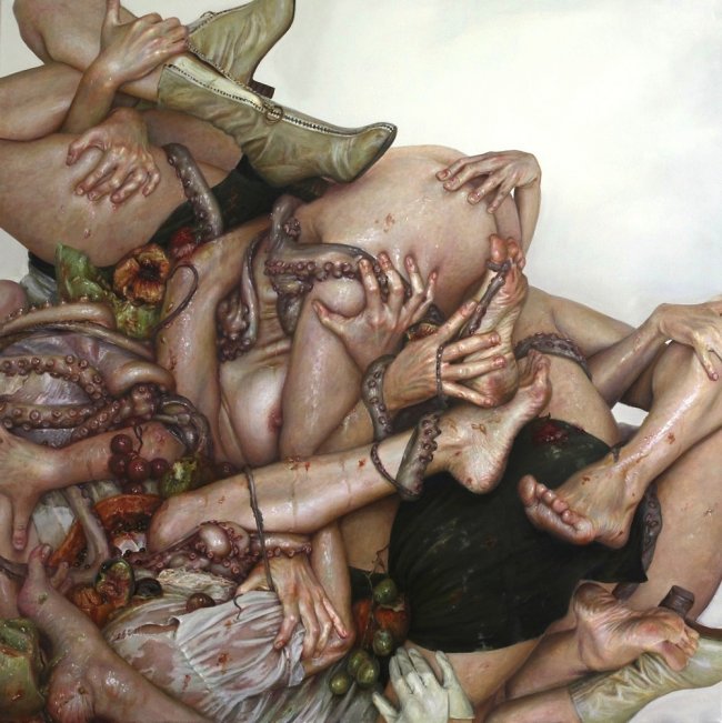 Dipinto dell'artista statunitense Monica Cook