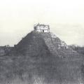 Chichen Itza, in Messico nel 1862 prima della pulizia e restauro