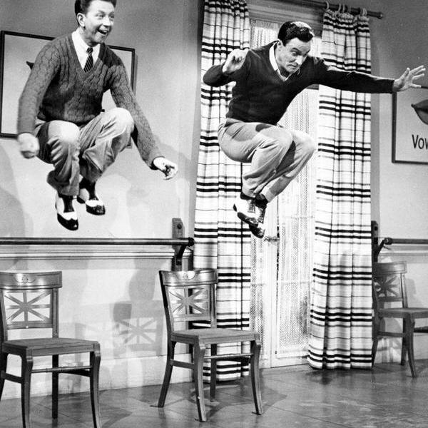 Donald O'Connor e Gene Kelly in Singin' in the Rain, 1952