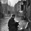 Artista a Parigi, Montmartre, 1946