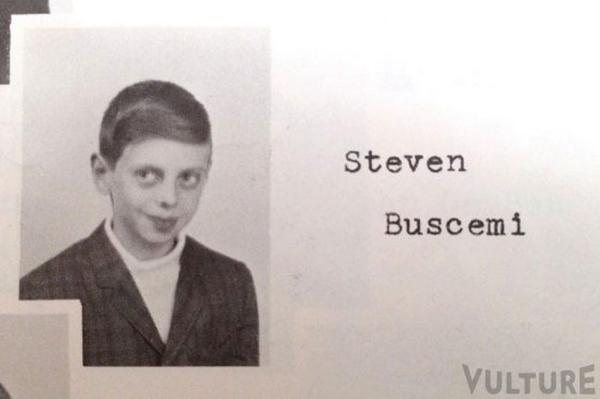 La foto di Steve Buscemi alle scuole elementari