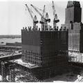 World Trade Centre in costruzione, 1969