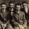 Harpo, Groucho, Chico, e Gummo Marx 1915