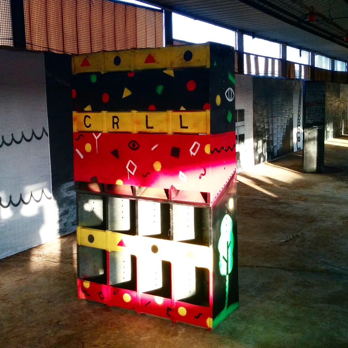 Campidarte - Opera di Carol Rollo per la collettiva "Invaders Part Ø"