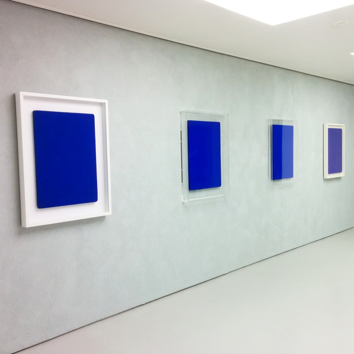Milano - Museo del 900 - Opere di Yves Klein