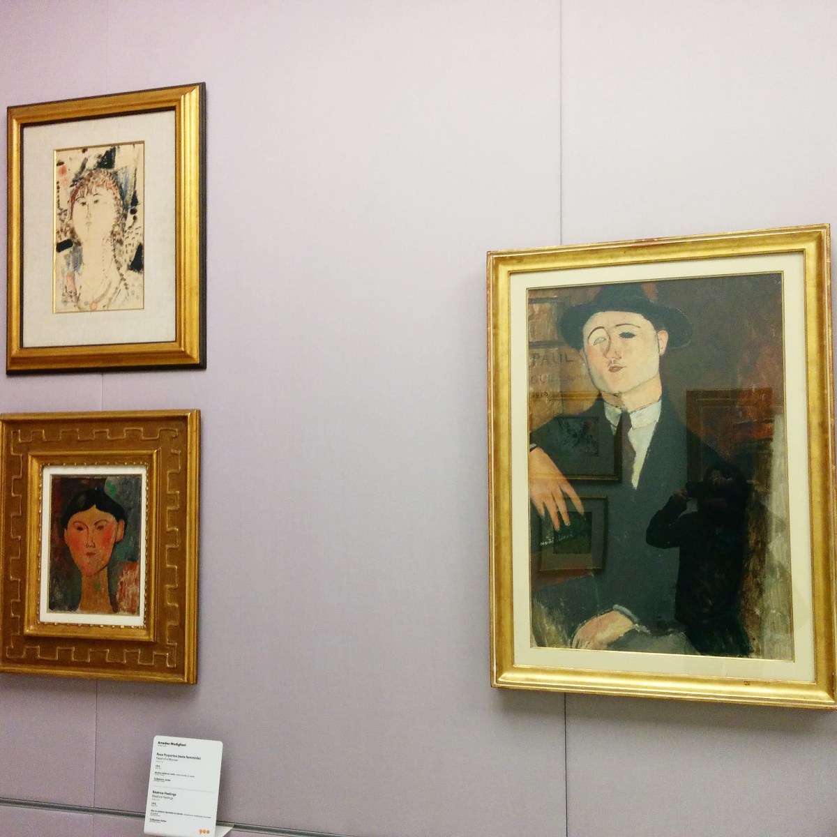 Milano - Museo del 900 - Opere di Modigliani