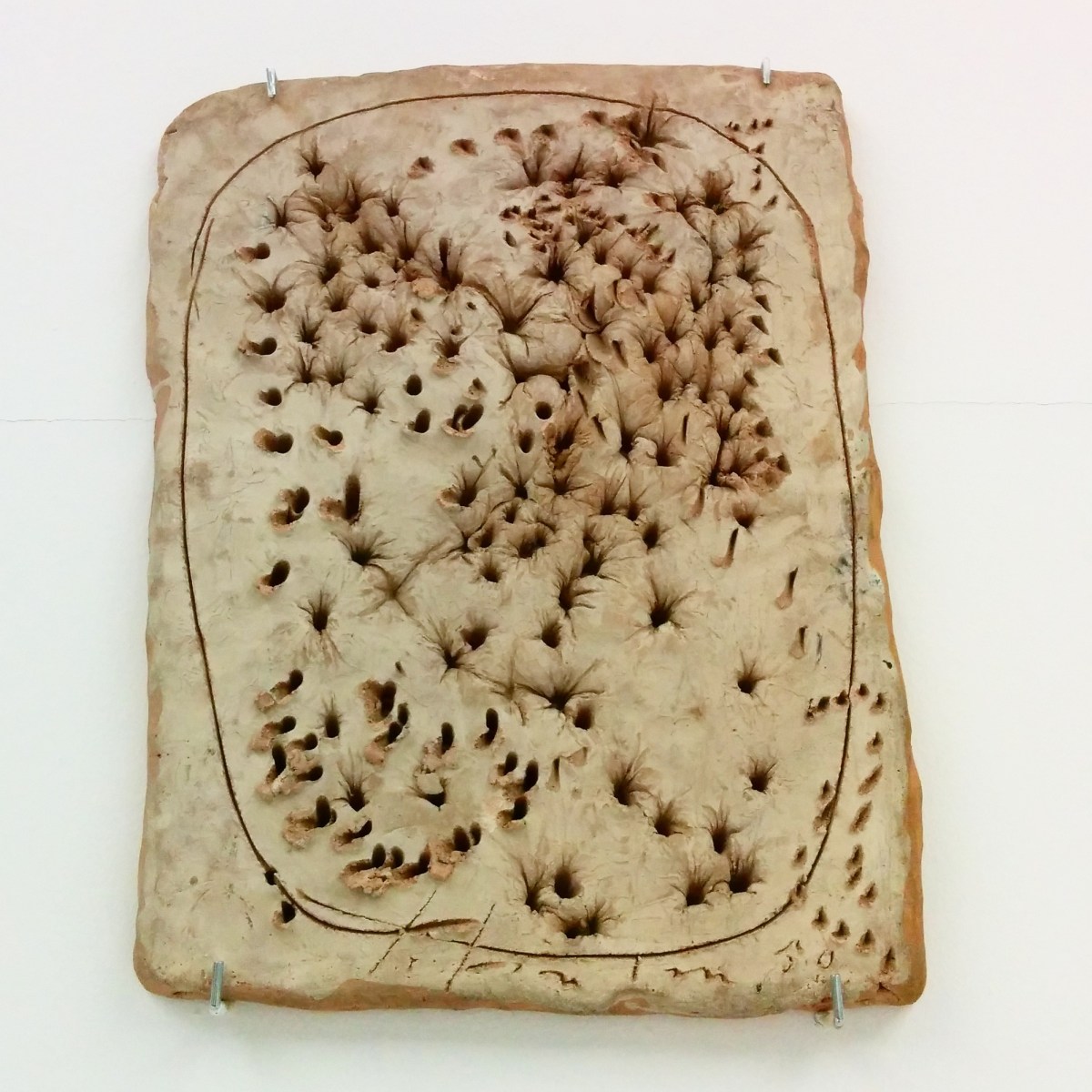 Milano - Museo del 900 - Opera di Lucio Fontana