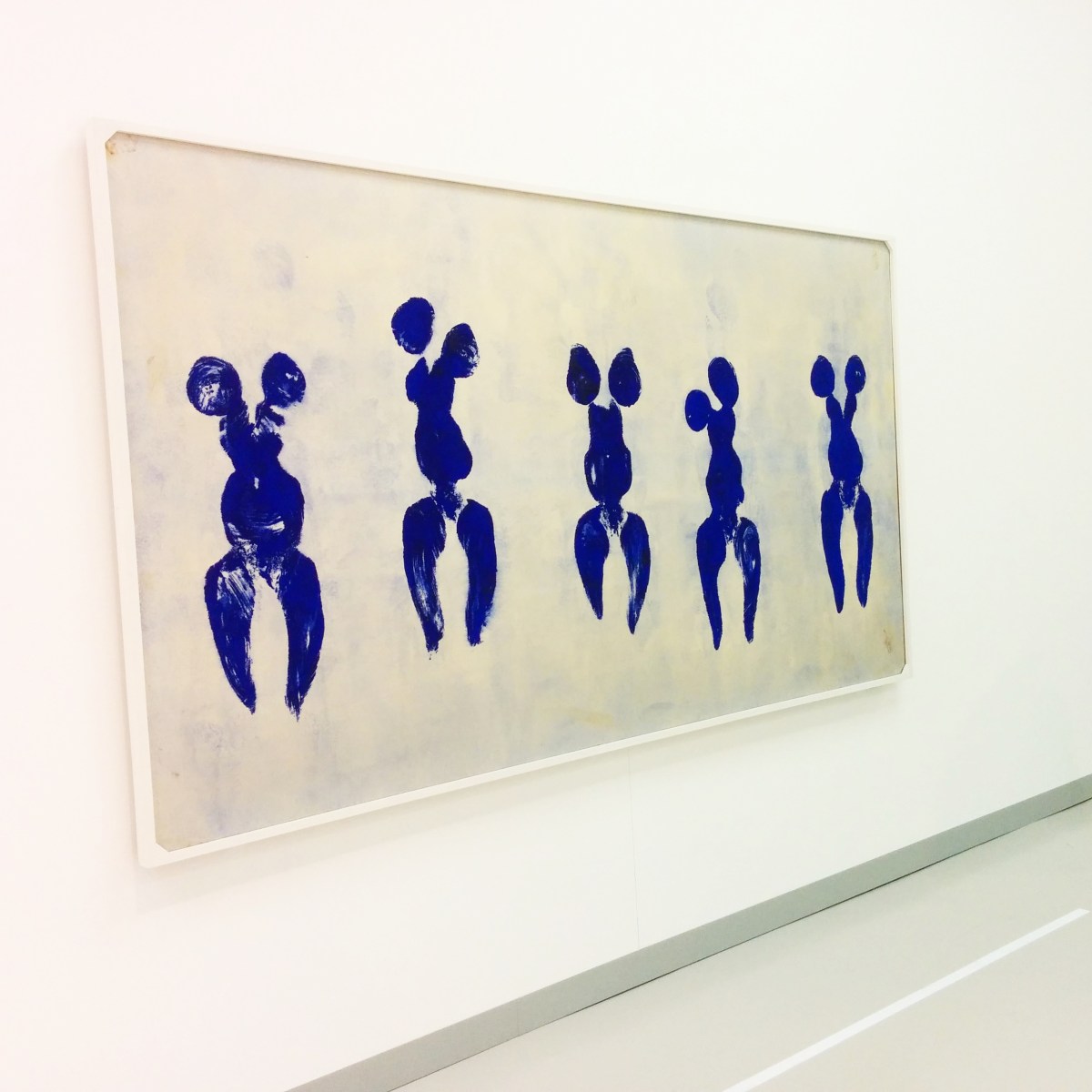 Milano - Museo del 900 - Antropometria di Yves Klein
