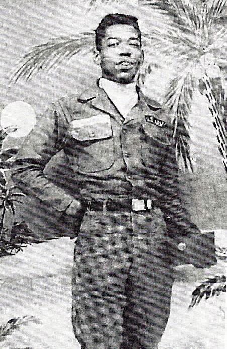 Jimi Hendrix con l'uniforme dell'esercito degli Stati Uniti, 1961