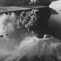 L’eruzione del Vesuvio immortalata dai piloti americani della seconda guerra mondiale, marzo 1944