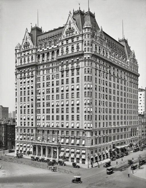 Plaza Hotel, NYC, 1912