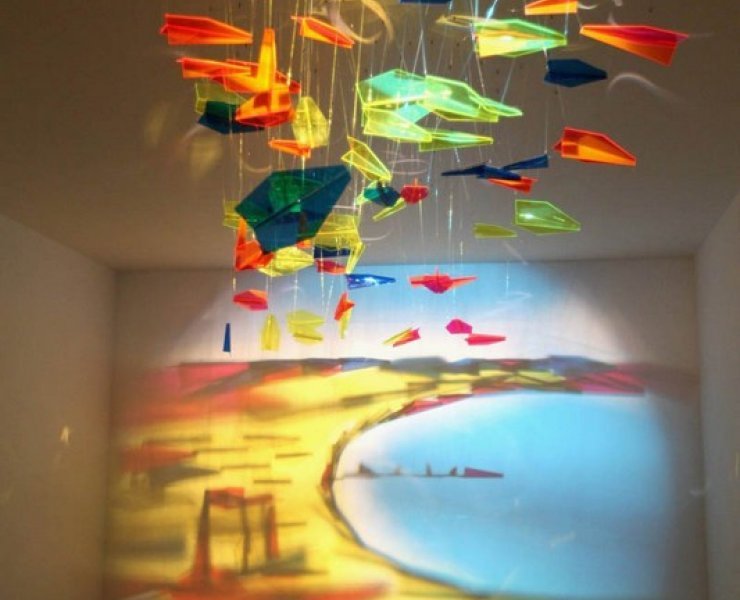 Installazione d'ombra dell'artista Rashad Alakbarov