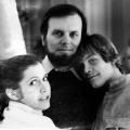Carrie, Mark and Mr. Gary Kurtz, Associate Producer and all around nice guy