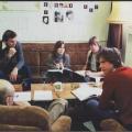 Gary Kurtz, Carrie Fisher, Mark Hamill, Harrison Ford, Irvin Kershner
