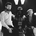 George Lucas (or Zazzle) with Dave and Irvin Kershner