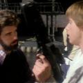 Mark tells George that his blaster  DOES NOT say %22Zazzle’s space gun%22 on the side and that the prop guys want it back