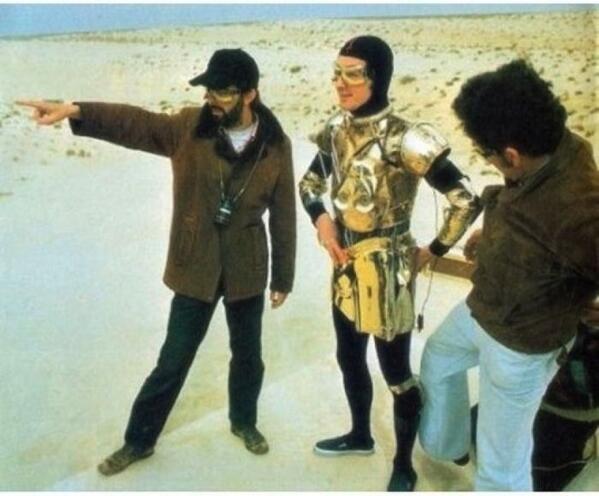 The original C3P0 costume, before the rewrites