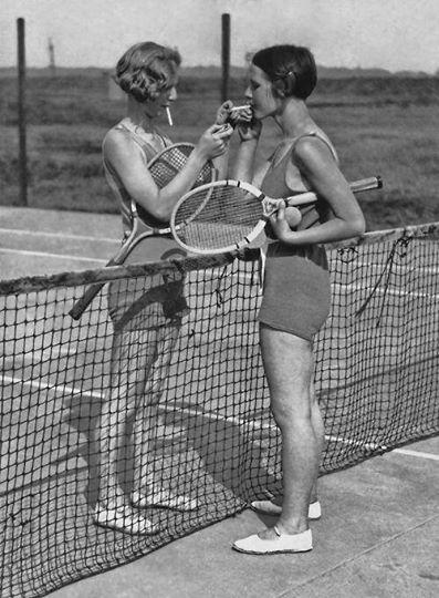Giocatrici di tennis, 1932