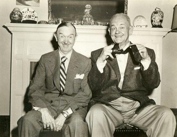 L'ultima foto di Laurel & Hardy 1956