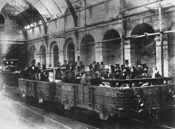 La metropolitana di Londra 1863