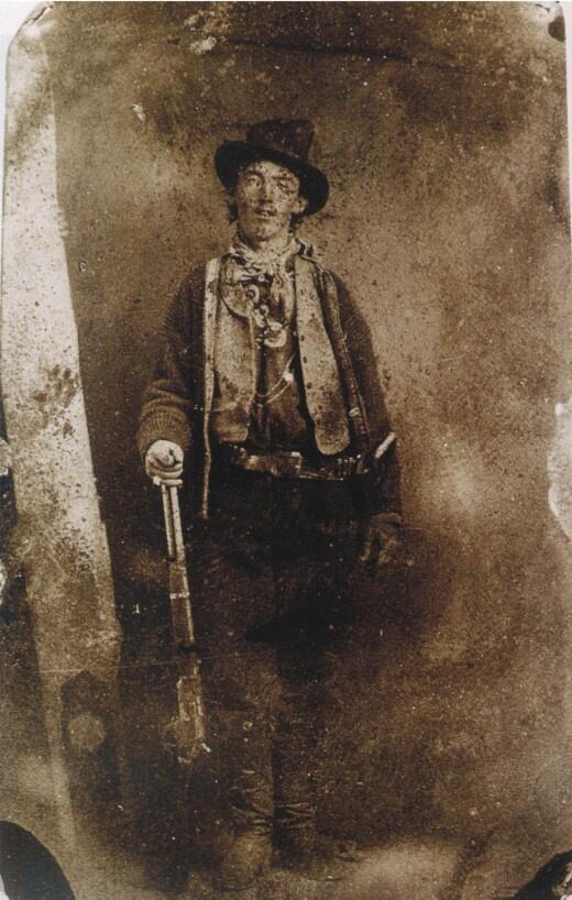 L'unico ritratto autentico conosciuto del famoso fuorilegge Billy the Kid