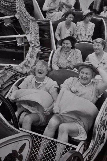"You can choose to live your life with the joy of the front row or solemness of the third row. The choice is yours."
