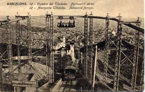 1920 - Funicolare - Tibidabo - Barcelona