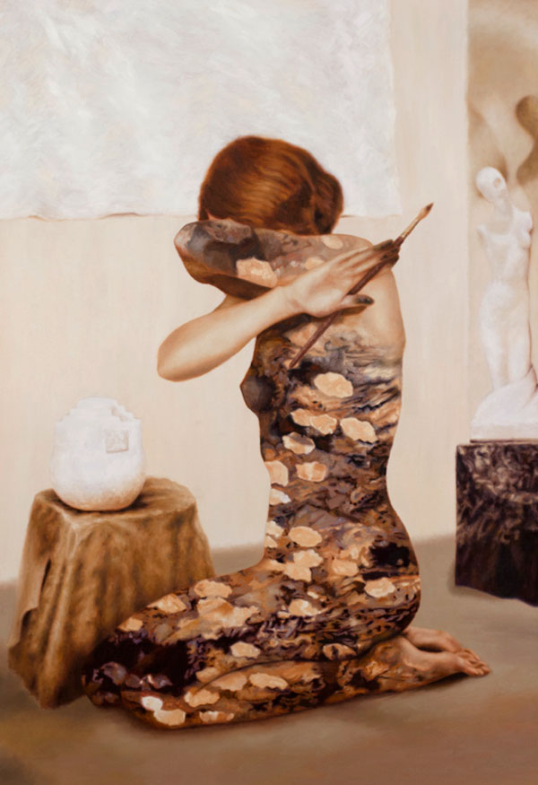 Opera dell'artista statunitense Alison Blickle