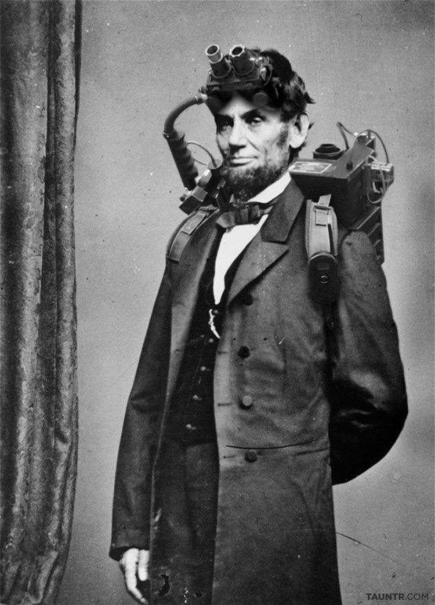 Una rarissima fotografia del presidente Abraham Lincoln scattata durante la sua breve esperienza ancora memorabile come investigatore paranormale - circa 1864