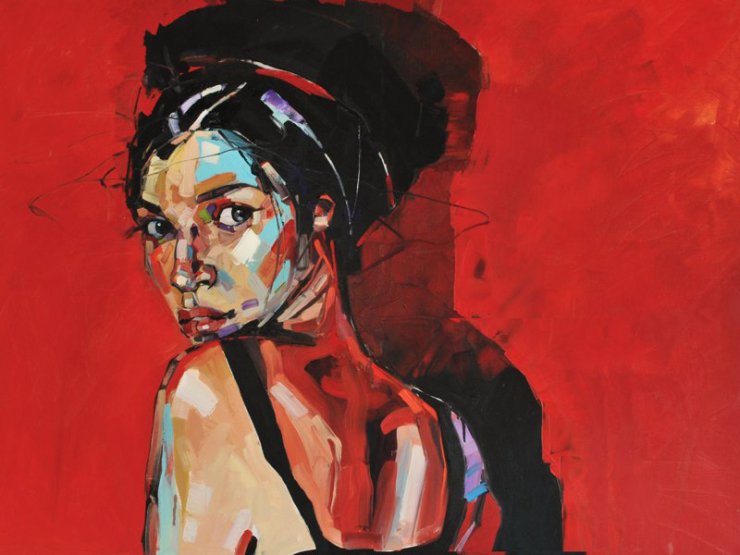Dipinto dell'artista polacca Anna Bocek