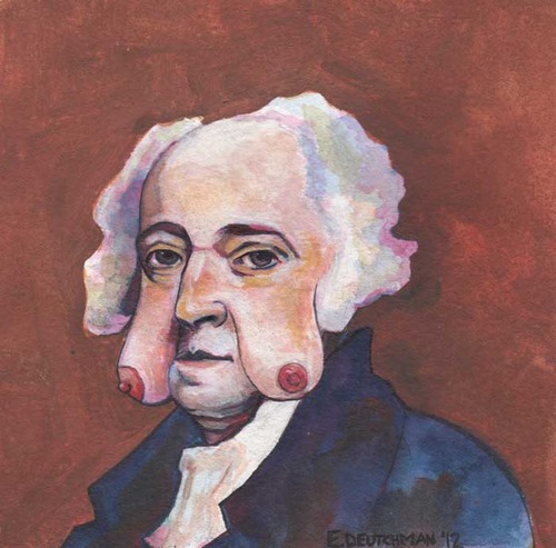 Emily Deutchman - Presidents with Boob Faces