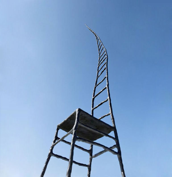 "The Empty Chair" del designer olandese Maarten Baas