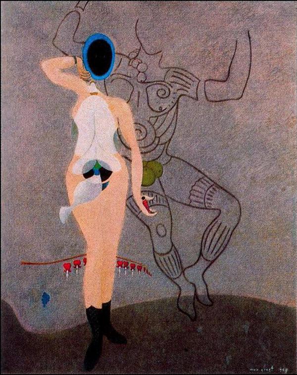 "The Return of the Beautiful Gardener (Homage to women)" dell'artista francese Max Ernst