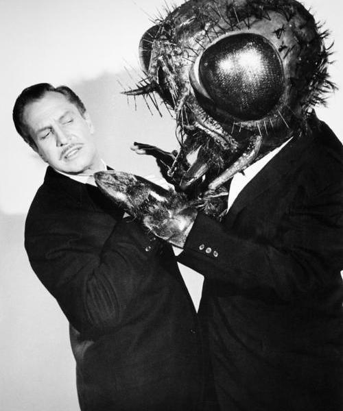 Vincent Price, pubblicità per La mosca 1958