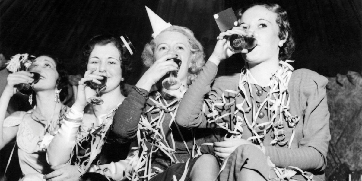 Veglione di Capodanno negli Stati Uniti Nel 1933