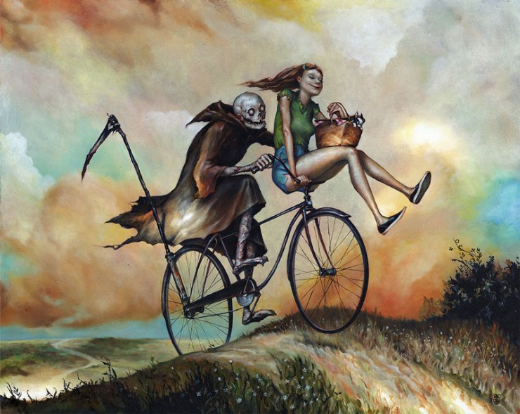 Opera dell'artista statunitense Esao Andrews