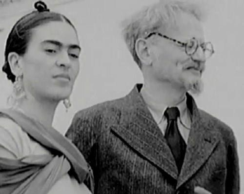 Frida Kahlo e Leon Trotsky, che hanno avuto una breve ma intensa storia d'amore