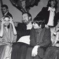 Halston, Bianca Jagger, Jack Haley Jr, Liza Minnelli, Michael Jackson festeggiano Capodanno 1977