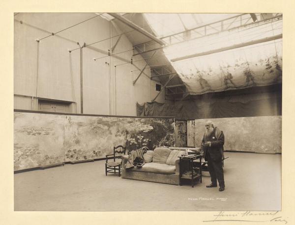 Henri Manuel - Claude Monet, Giverny 1920