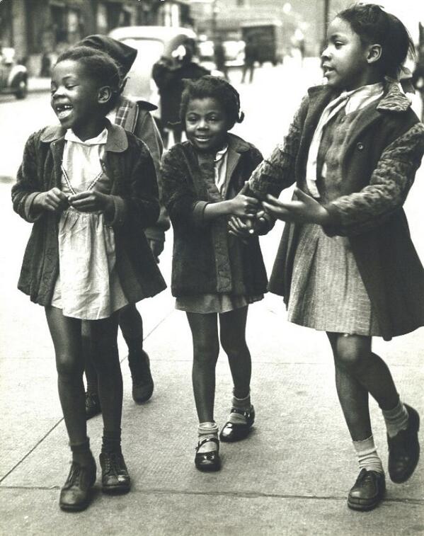 Bambini a Harlem, 1947