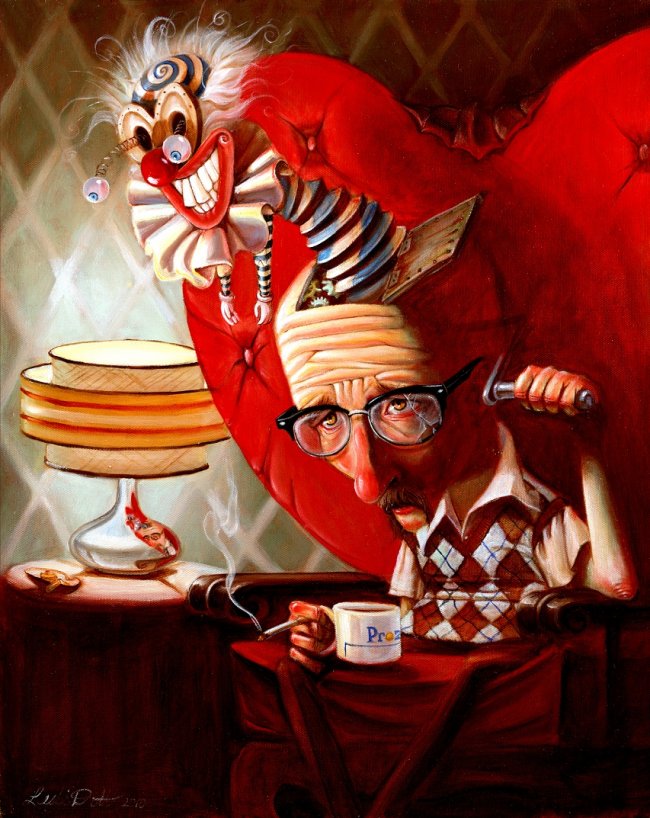 Opera dell'artista statunitense Leslie Ditto